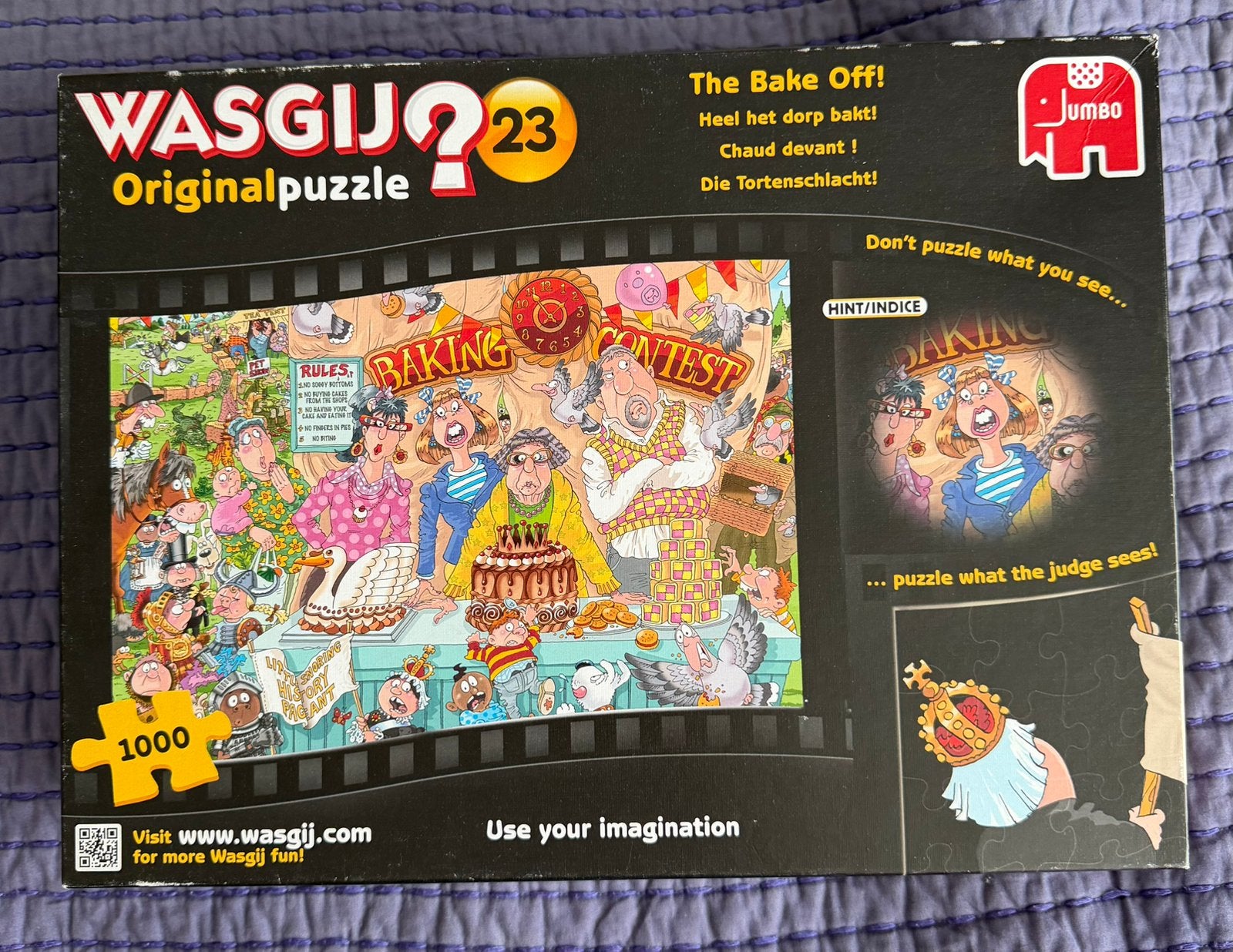 Wasgij puzzels, Hobby en Vrije tijd, Ophalen, 500 t/m 1500 stukjes, Gebruikt, Legpuzzel