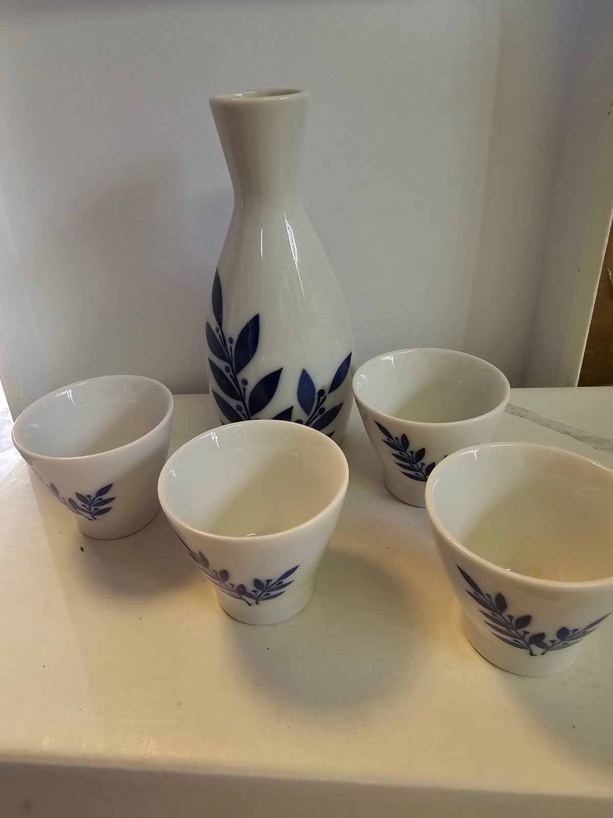 Originele Japanse Gekkeikan sake set – fles + 4 kopjes – Mad, Ophalen of Verzenden