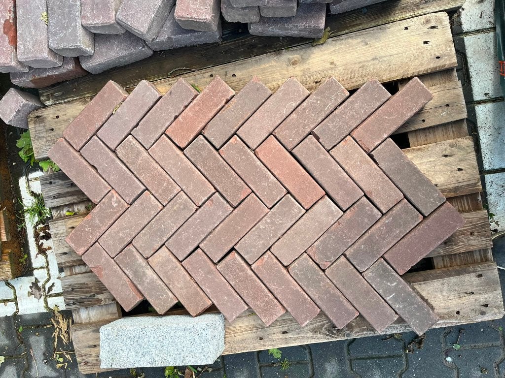 gebruikt oud gebakken dikformaten rood bruin, Ophalen of Verzenden, Keramiek, Klinkers
