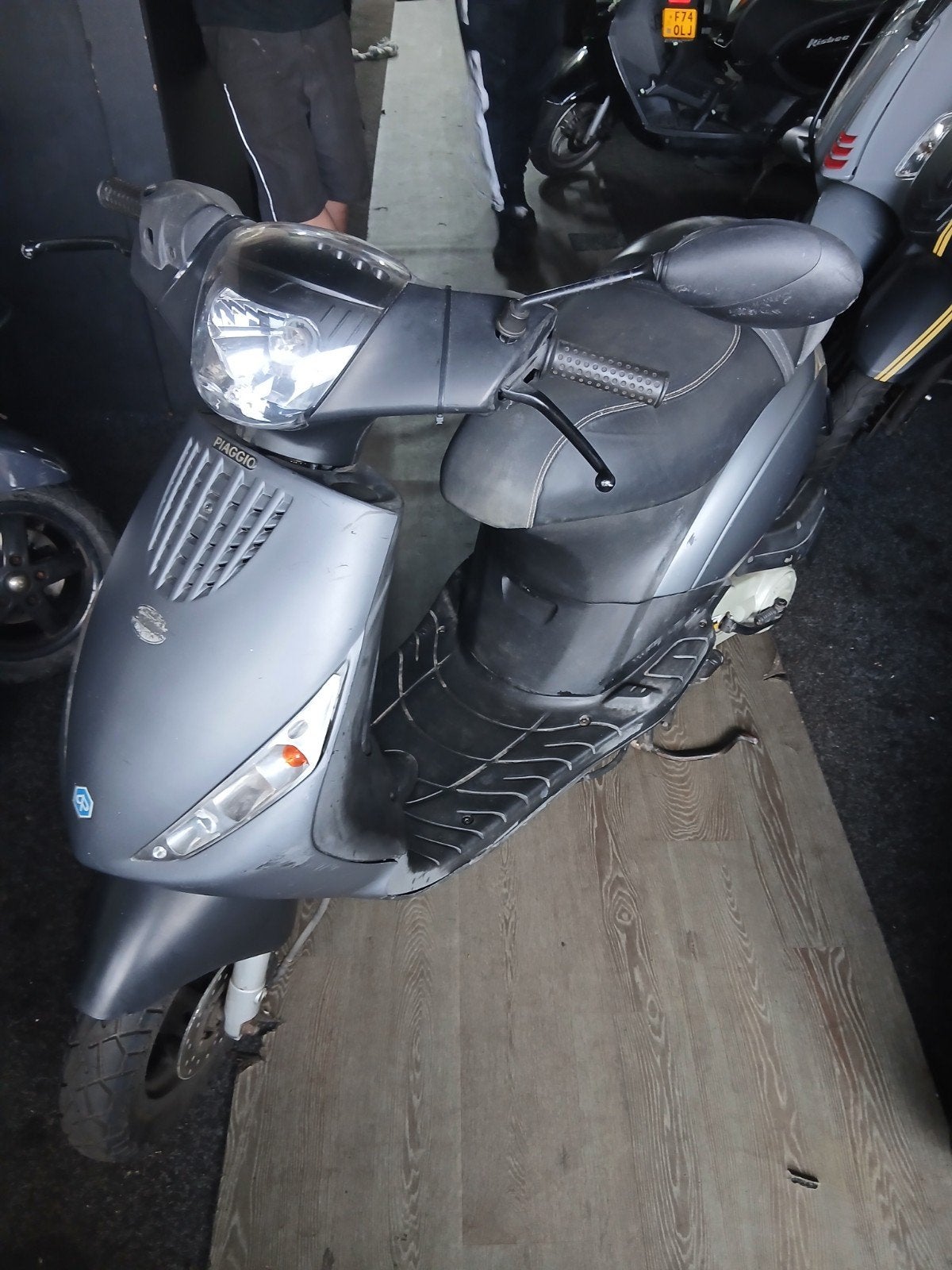 piaggio Zip - blauwe plaat- 2016, Ophalen of Verzenden