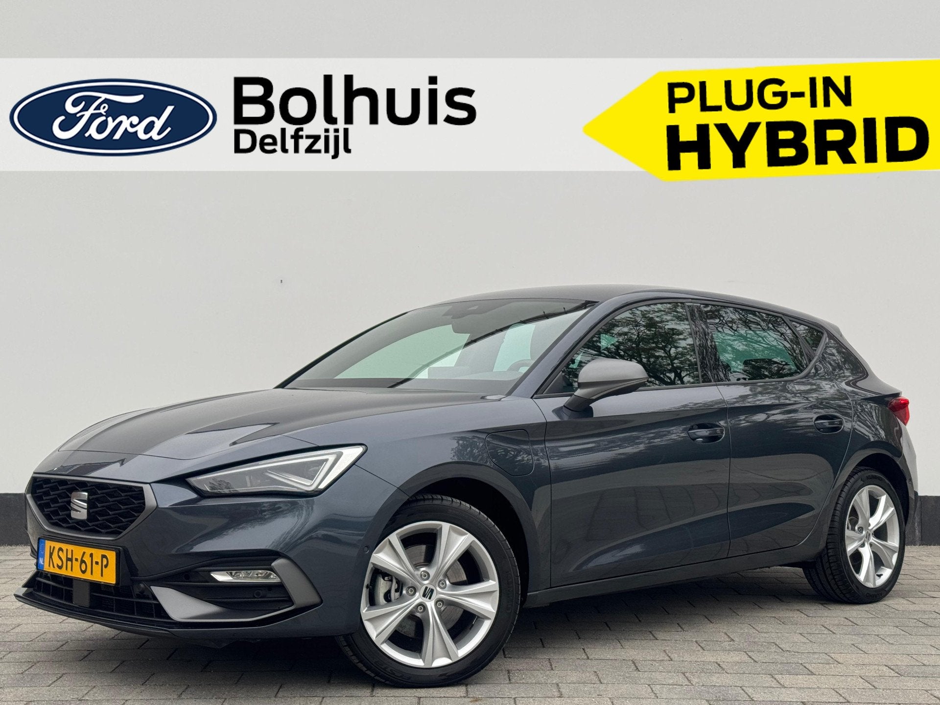 SEAT Leon 1.5 TSI e-Hybrid PHEV 204 pk FR Business | Stoel-, 12 maanden, Stof, Zwart, 4 cilinders
