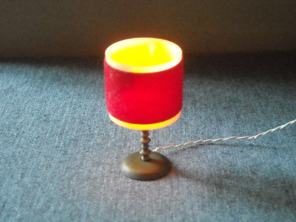 Lundby tafellamp, Ophalen of Verzenden, Gebruikt, Poppenhuis