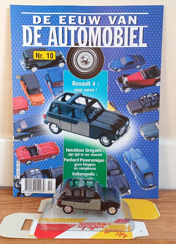 Renault 4L 1964 - Solido - in originele verpakking, Ophalen of Verzenden, Zo goed als nieuw, Auto, Solido