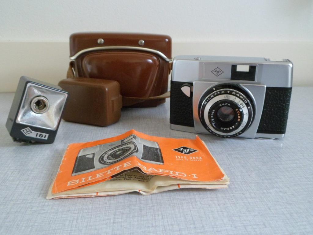 foto toestel  Agfa  Silette rapid I, Ophalen, Gebruikt, Compact, Overige Merken