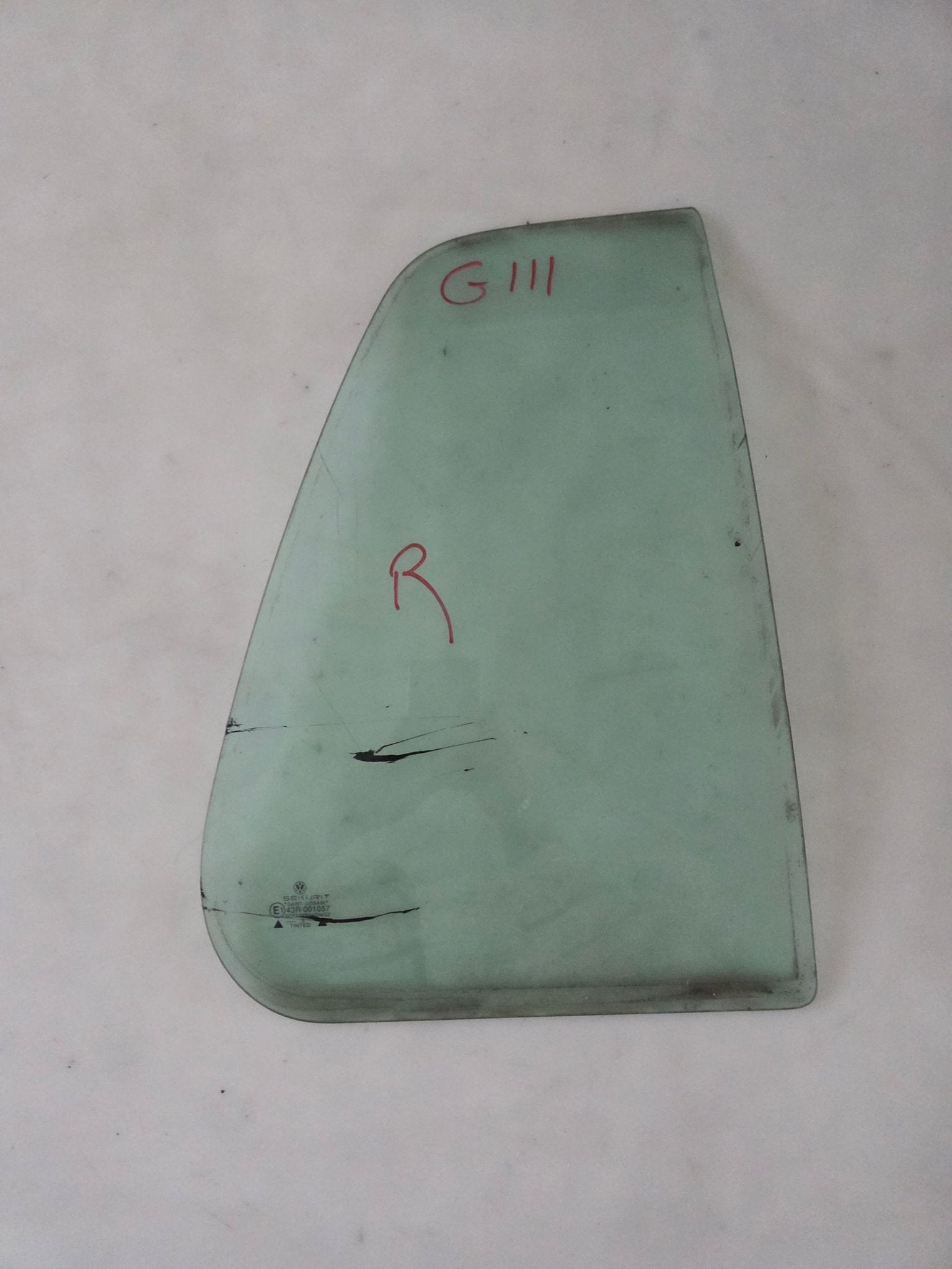 Raam Linksachter 5drs Volkswagen Golf 3, Auto-onderdelen, Gebruikt, -, Volkswagen, -