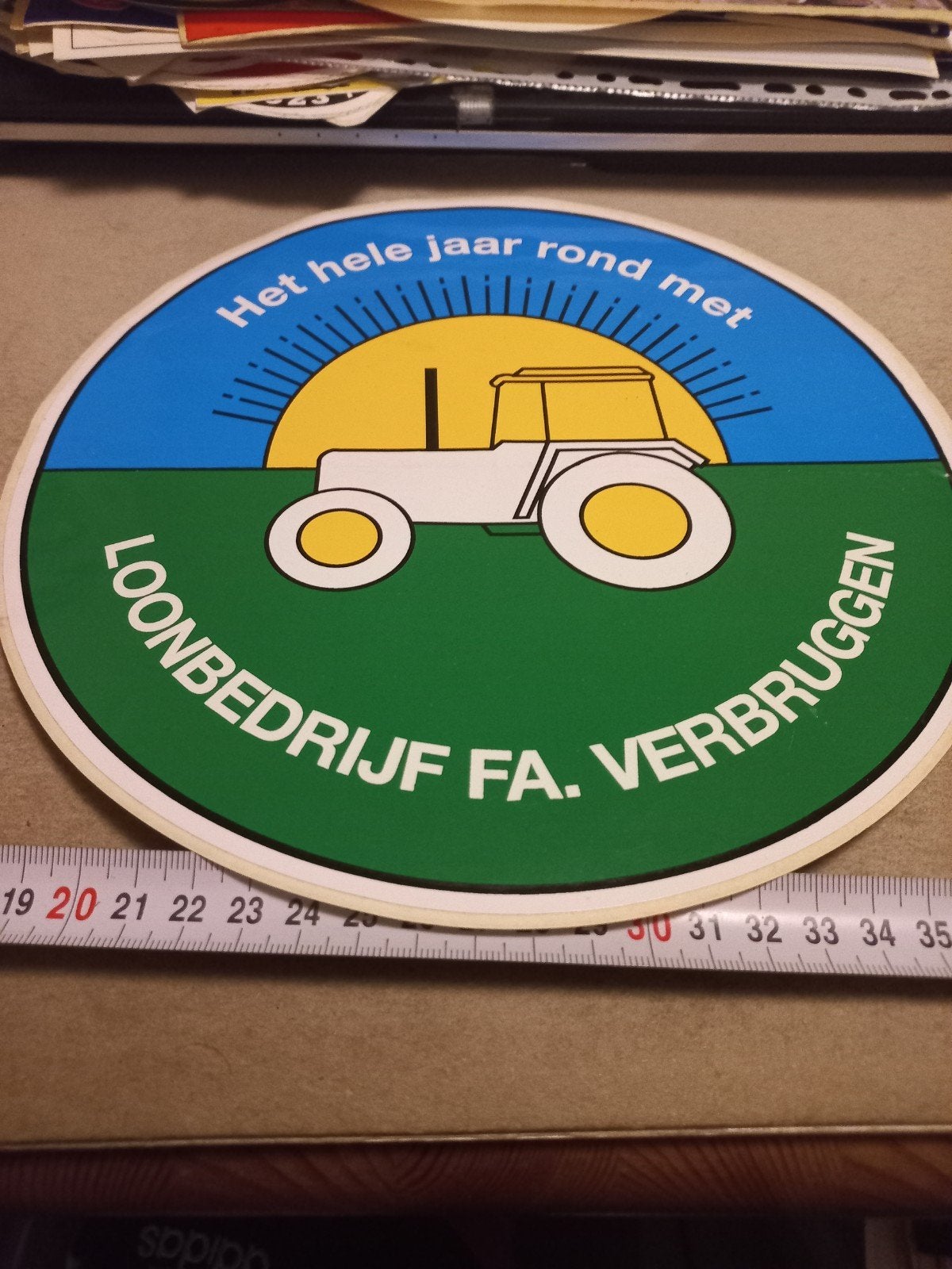 Loonbedrijf fa verbruggen, Ophalen of Verzenden, Zo goed als nieuw