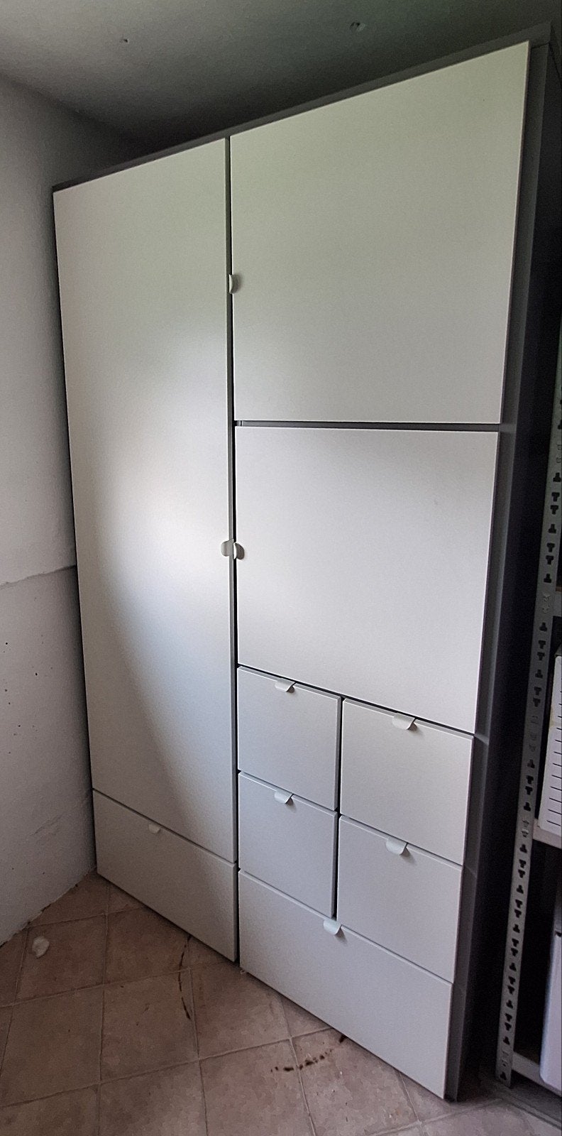 IKEA Visthus kledingkast met lades en deuren, Ophalen, 200 cm of meer, Overige houtsoorten, 50 tot 75 cm