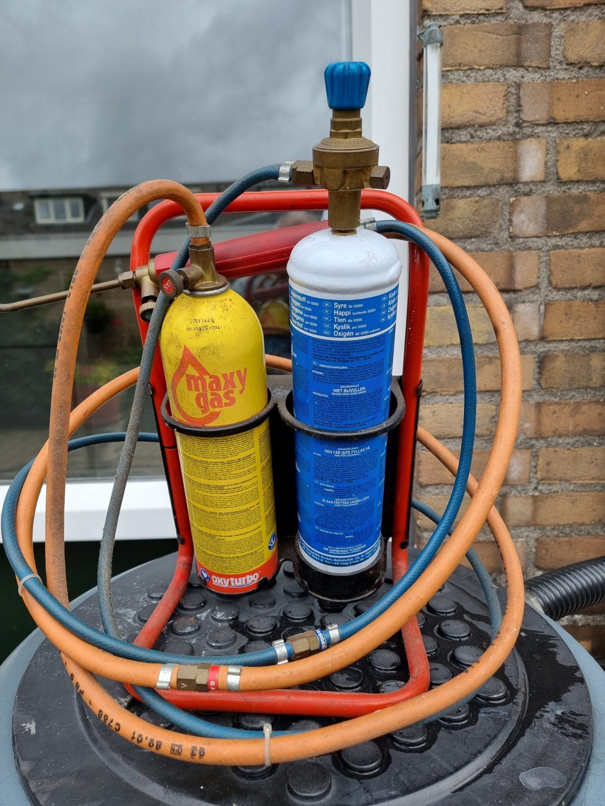 Gratis Oxy-turbo brander set voor de hobbyist, Ophalen, Gebruikt, Overige typen, Overige merken