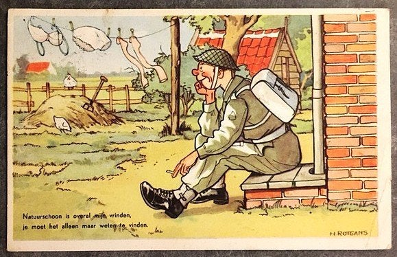 Striptekenaars Ansicht Rotgans Husslage Schermele Wesseling, Gelezen, Eén stripboek, Diverse auteurs, Ophalen of Verzenden