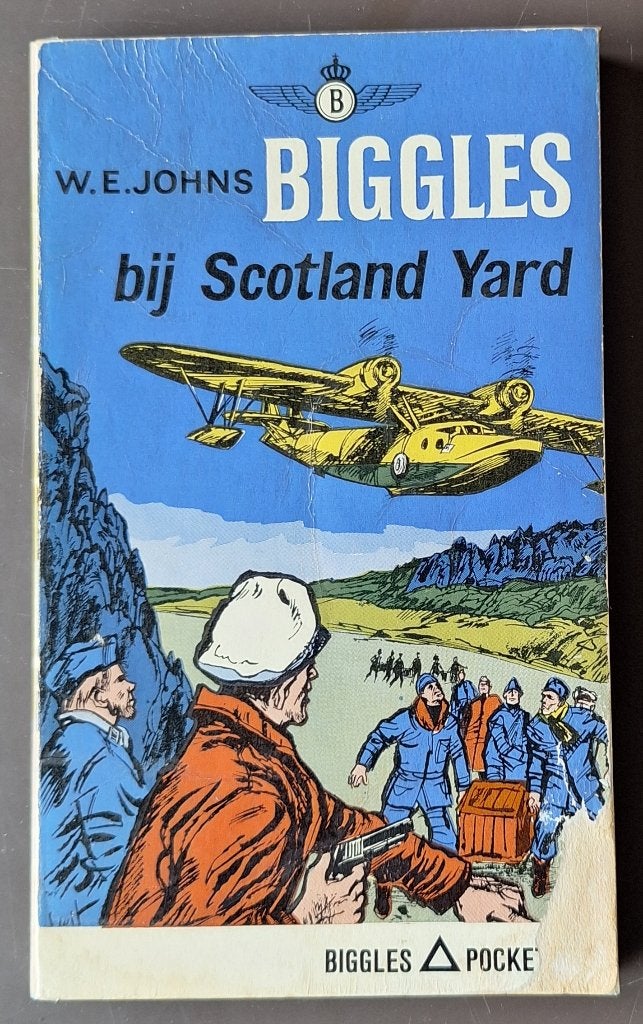 Biggles bij Scotland Yard - no 28 - W.E. Johns, Ophalen of Verzenden, Gelezen, W.E. Johns