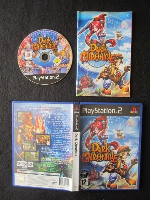 PS2 - Dark Cloud 2 Chronicle - Playstation 2, Gebruikt, 1 speler, Ophalen of Verzenden, Role Playing Game (Rpg)