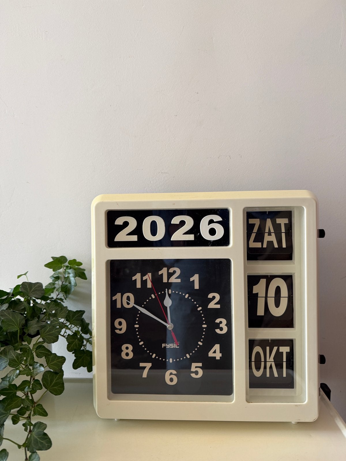 Fysic kalenderklok, Ophalen of Verzenden