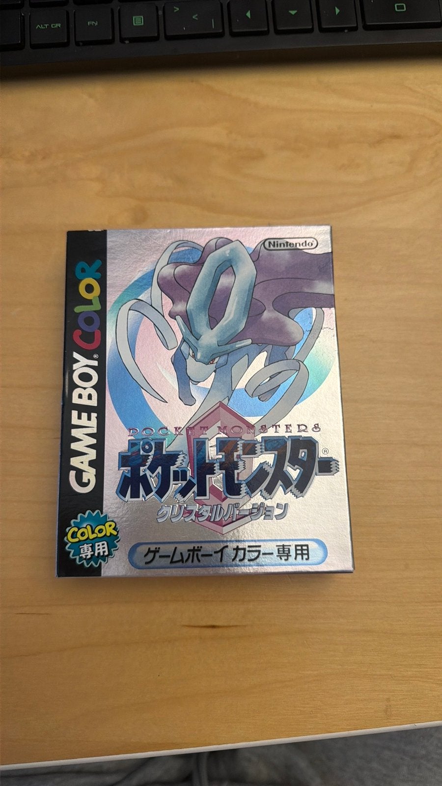 Complete Pokemon Crystal voor Gameboy, Spelcomputers en Games, Avontuur en Actie, 1 speler, Ophalen of Verzenden, Zo goed als nieuw