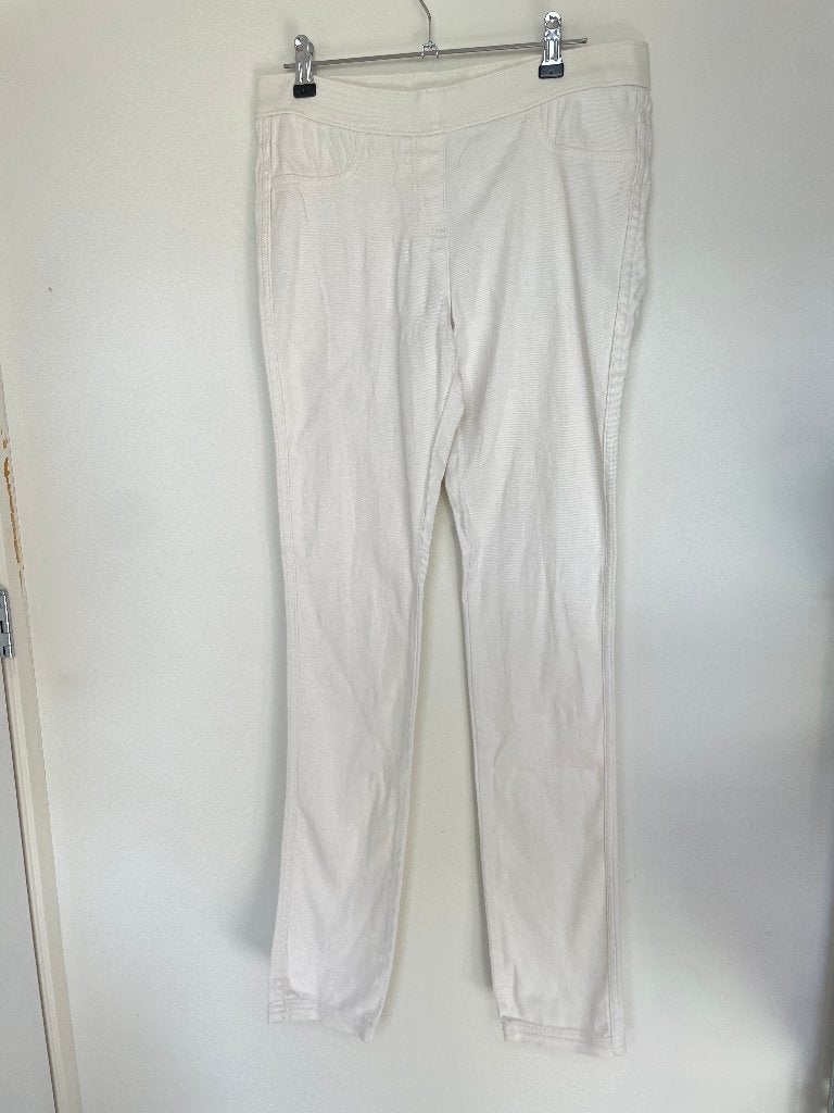 Repeat pull on jeans maat 36 recht creme gebroken wit, Repeat, Wit, Lodenfrey Park – Haus X Osterwaldstrasse 10 80805 München DE