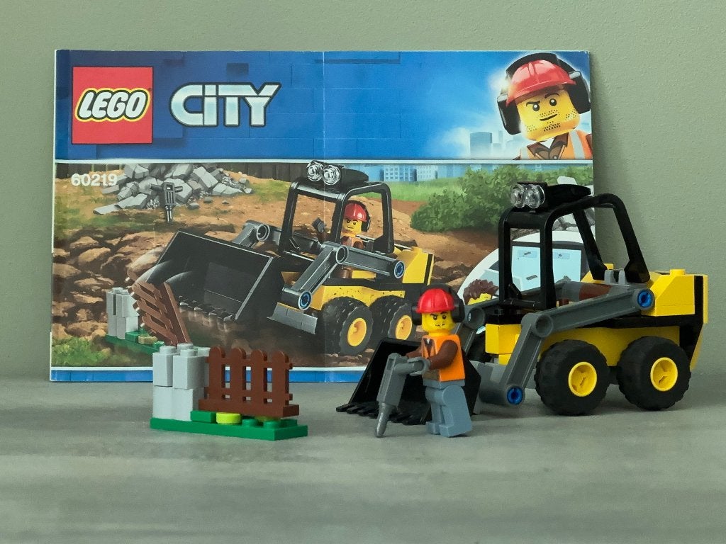 Lego City 60219 Bouwvoertuig met Minifiguur, City, Lego, Ophalen of Verzenden, Zo goed als nieuw
