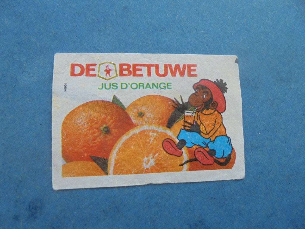 Oud luciferetiket De Betuwe FLIPJE uit TIEL, Ophalen of Verzenden, Zo goed als nieuw, Sigarenbandjes