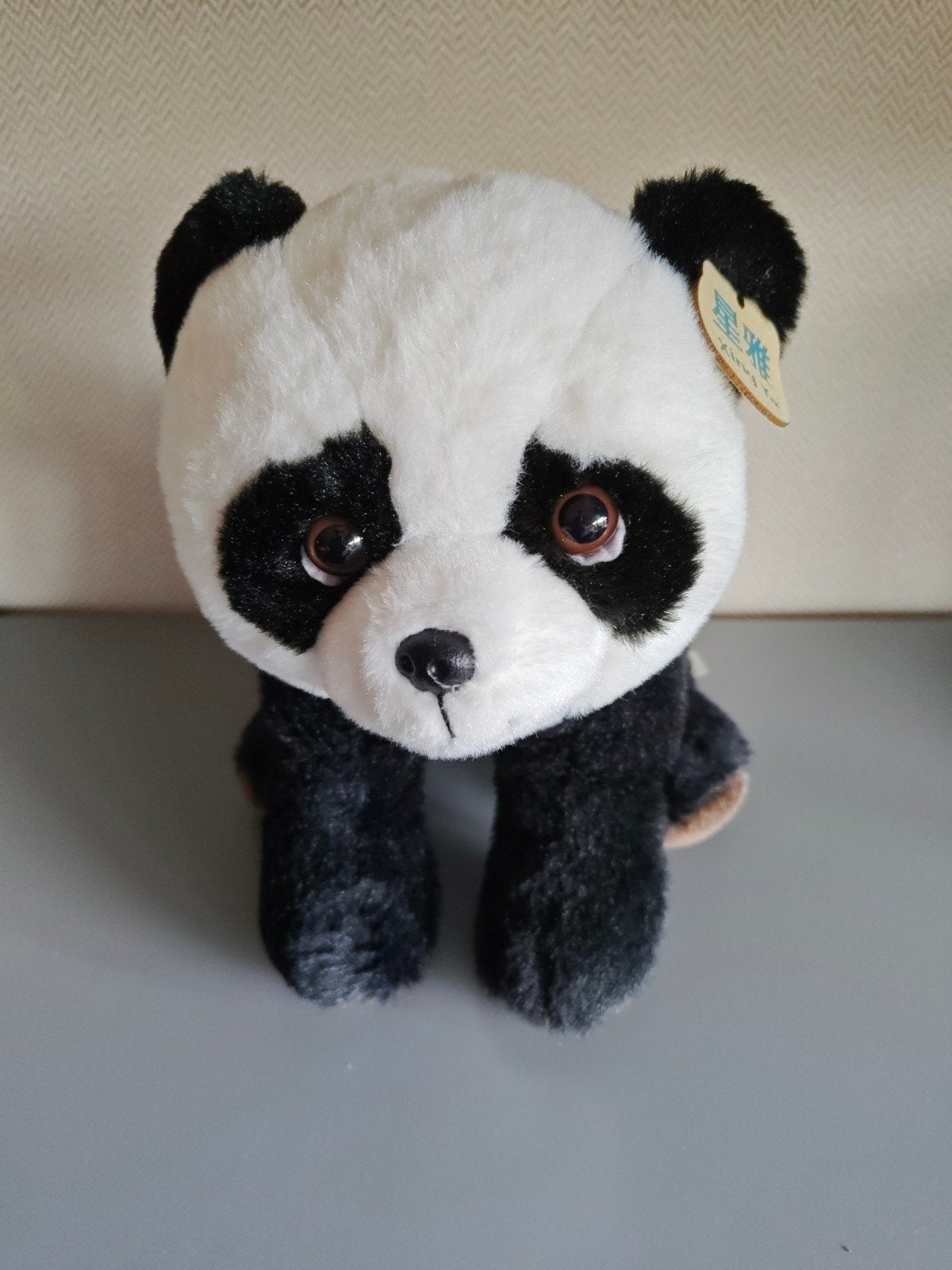 Panda knuffel Ouwehands Dierenpark, Kinderen en Baby's, Ophalen of Verzenden, Zo goed als nieuw, Zwart, Beer