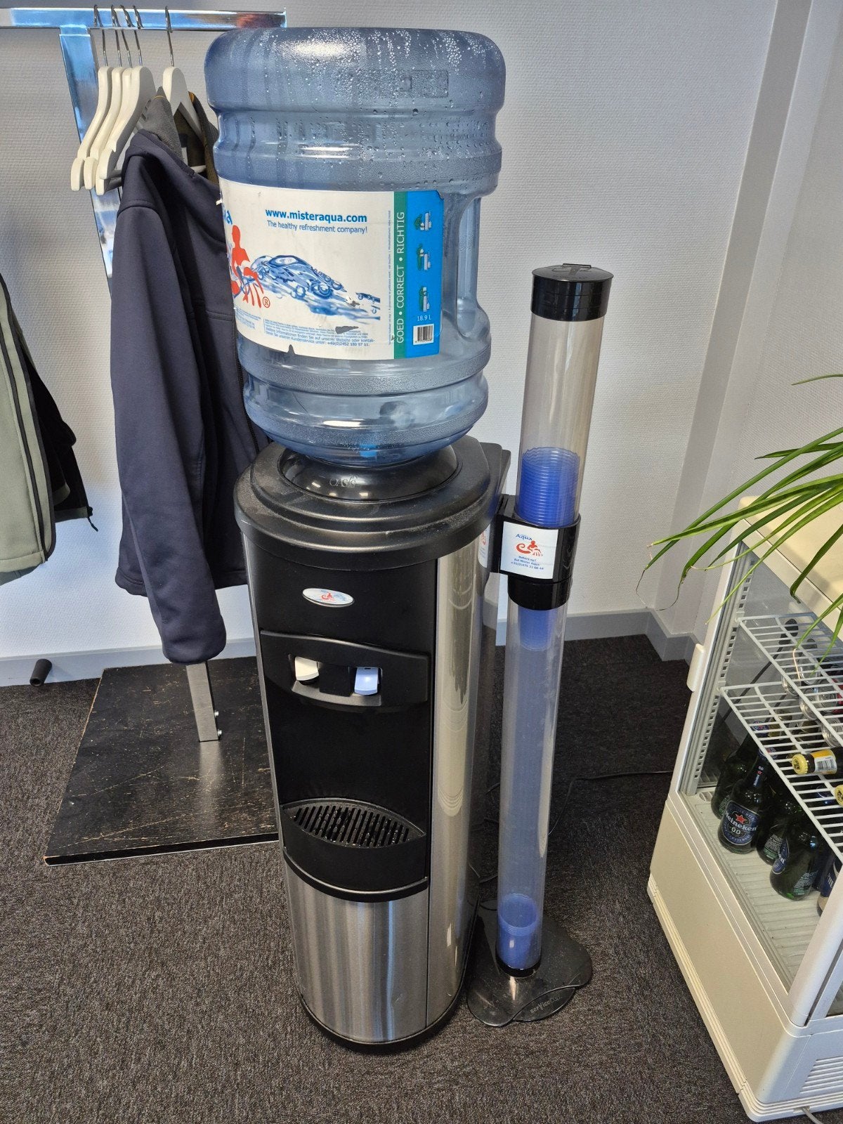 Mister Aqua Waterkoeler staand model, Ophalen, Gebruikt, Waterkoeler