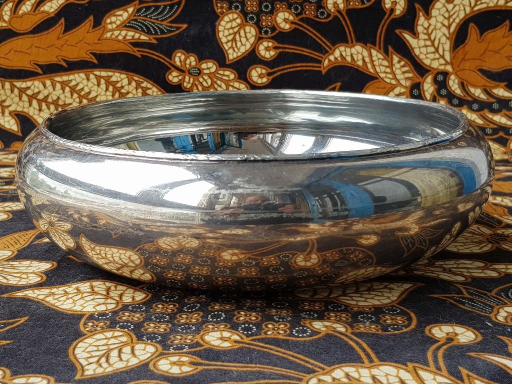 Oude Engelse walker & Hall silverplate schaal uit 1927.