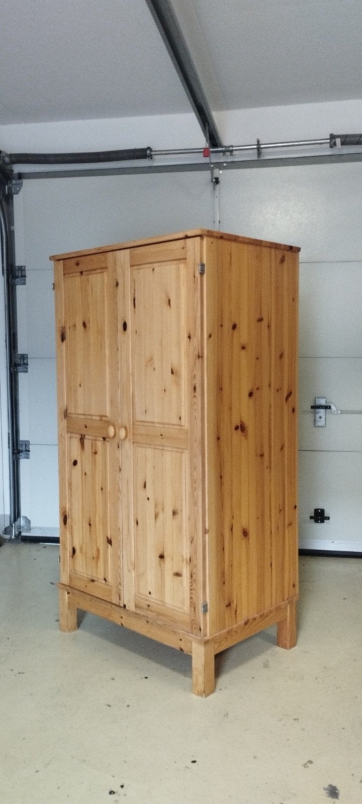 Grenen computerkast 154*82*56, Ophalen, Gebruikt, 120 tot 170 cm