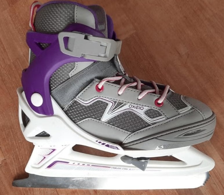 Oxelo Schaatsen Maat 32-35 - IJshockeyschaatsen, Verstelbaar, Sport en Fitness, Schaatsen, Zo goed als nieuw, IJshockeyschaatsen