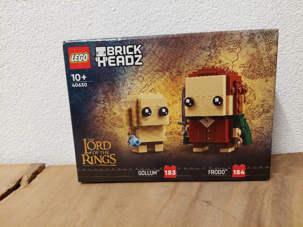 Lego BrickHeadz Lord Of the Rings 40630 Frodo & Gollum nieuw, Lego, Lego, Lego, Nieuw