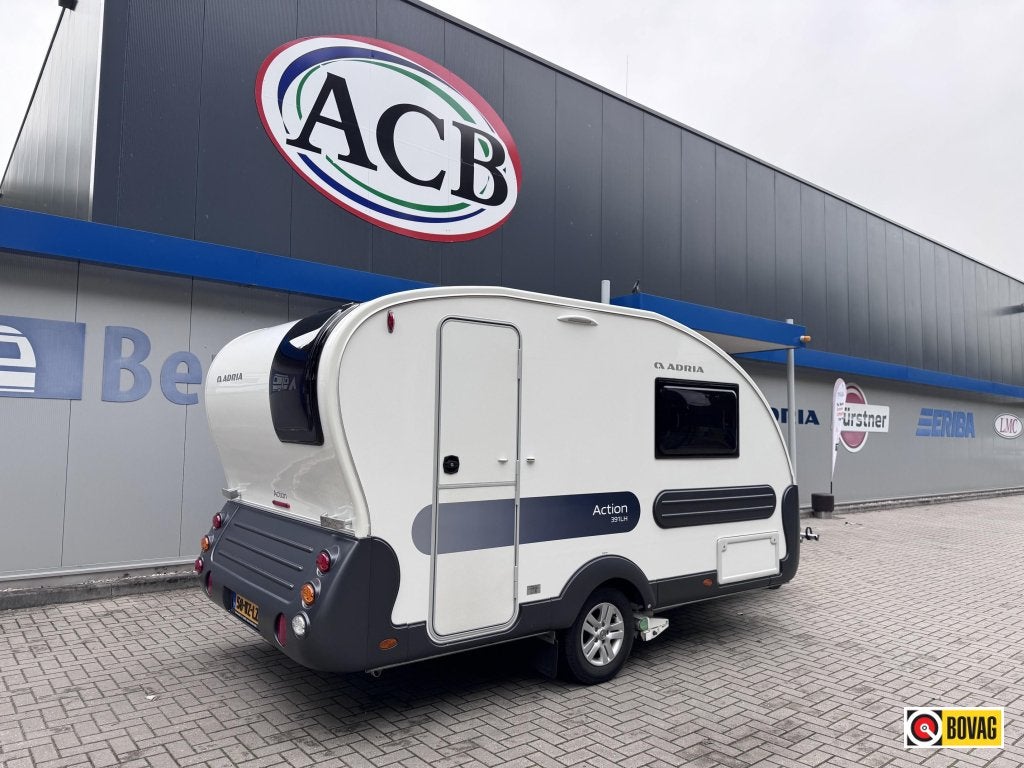 Adria Action 391 LH, Caravans en Kamperen, Overige typen, Standaardzit, Tot en met 2, Bedrijf