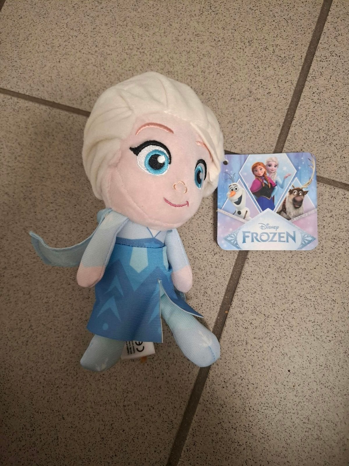 Disney Frozen Elsa knuffel - Zo goed als nieuw, Disney, Disney, Overige typen, Blauw