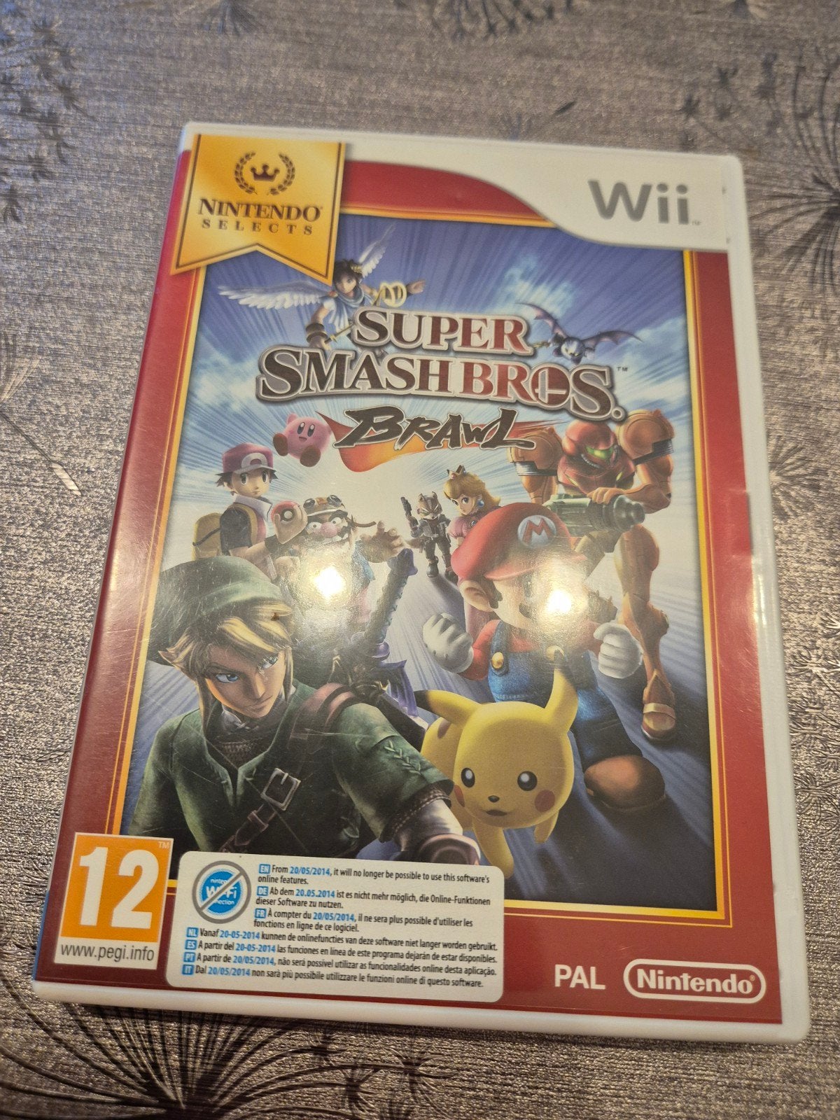 Super Smash Bros. Brawl - Nintendo Wii (PAL), Spelcomputers en Games, Games | Nintendo Wii, Vechten, Ophalen of Verzenden, Zo goed als nieuw