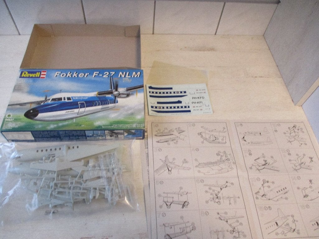 Revell Fokker F-27 NLM no 04637 Schaal 1/94, Overige merken, Nieuw, Ophalen of Verzenden, Groter dan 1:72