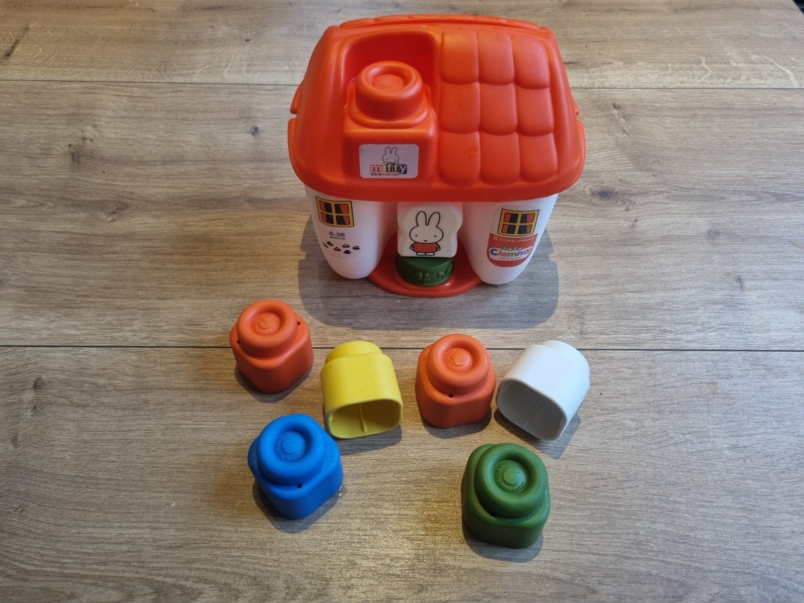 Nijntje spelgoed huis met blokjes, Kinderen en Baby's, Speelgoed | Babyspeelgoed, Ophalen, Zo goed als nieuw, Overige typen