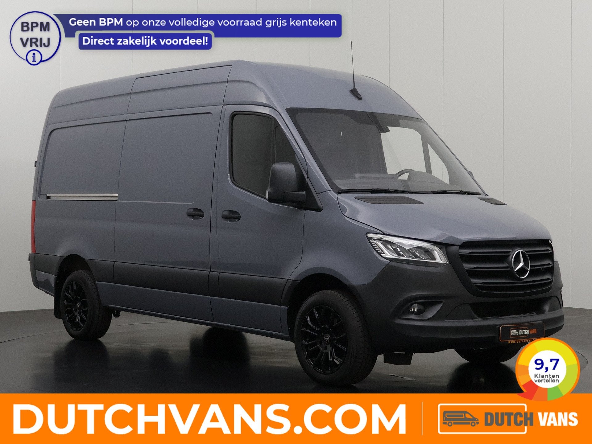Mercedes-Benz Sprinter 319CDI 3.0V6 Automaat L2H2 Exclusive, Automaat, Multifunctioneel stuurwiel, Gebruikt, Euro 6