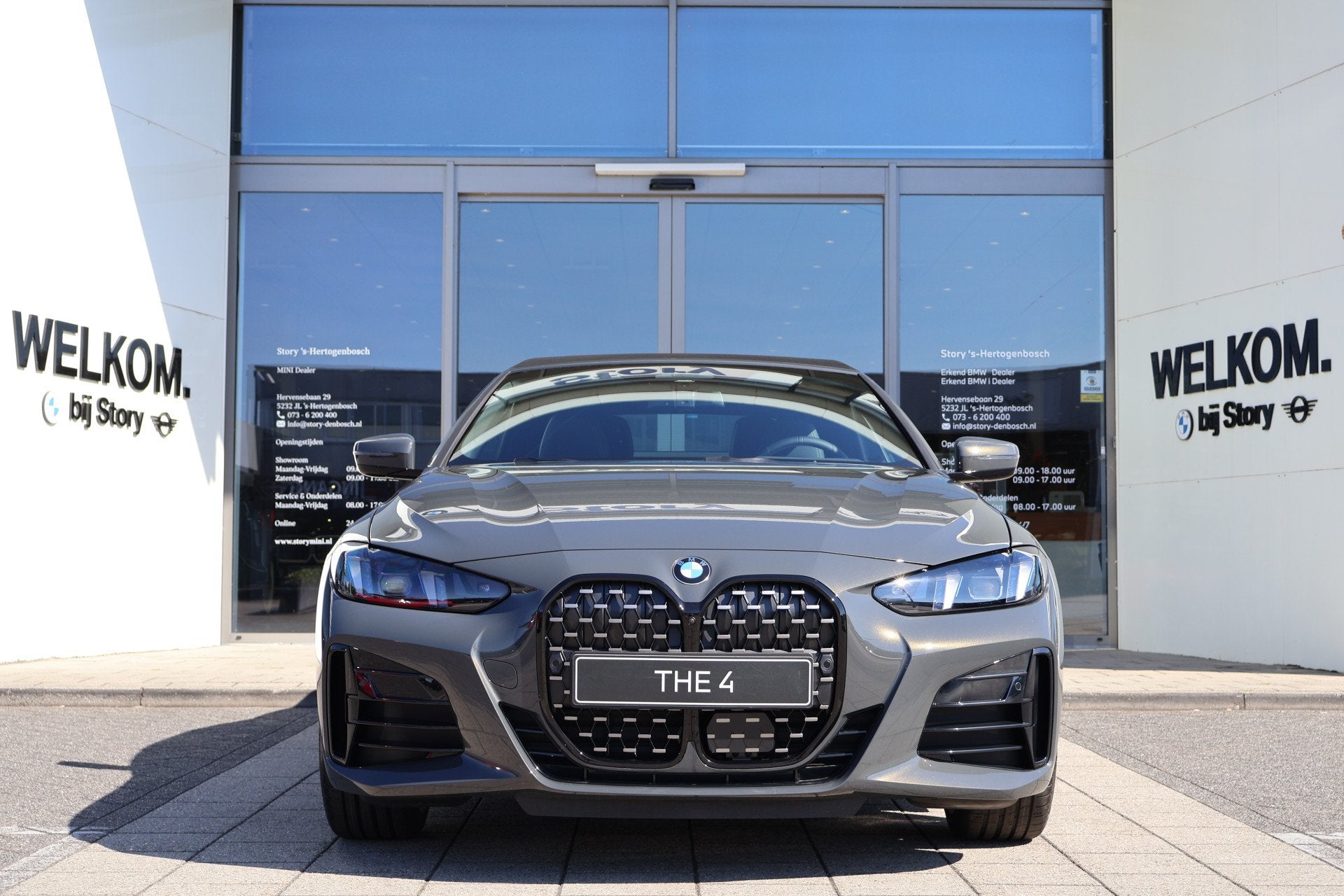 BMW 4 Serie Cabrio 430i xDrive M Sport Automaat / Comfort Ac, Automaat, Zwart, Cabriolet, 4 stoelen