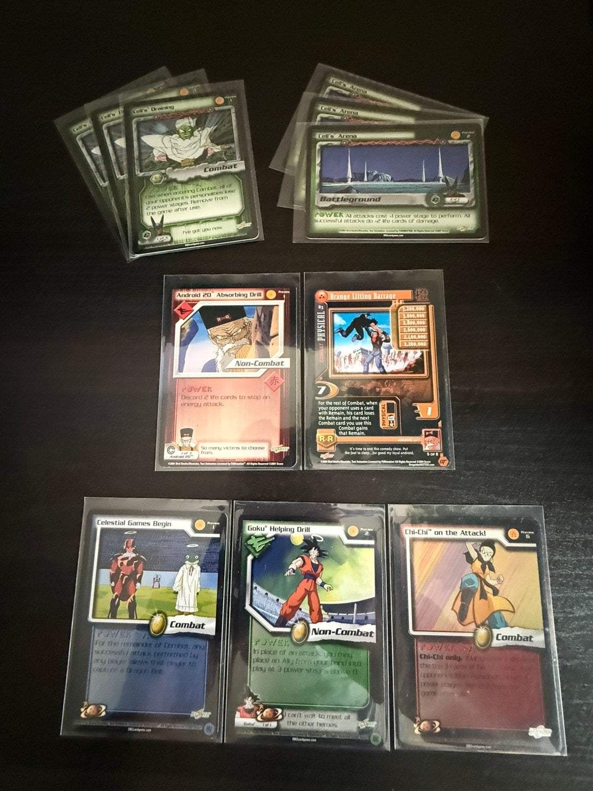 Dragonball Z CCG - Preview Set, Ophalen of Verzenden, Zo goed als nieuw, Meerdere kaarten
