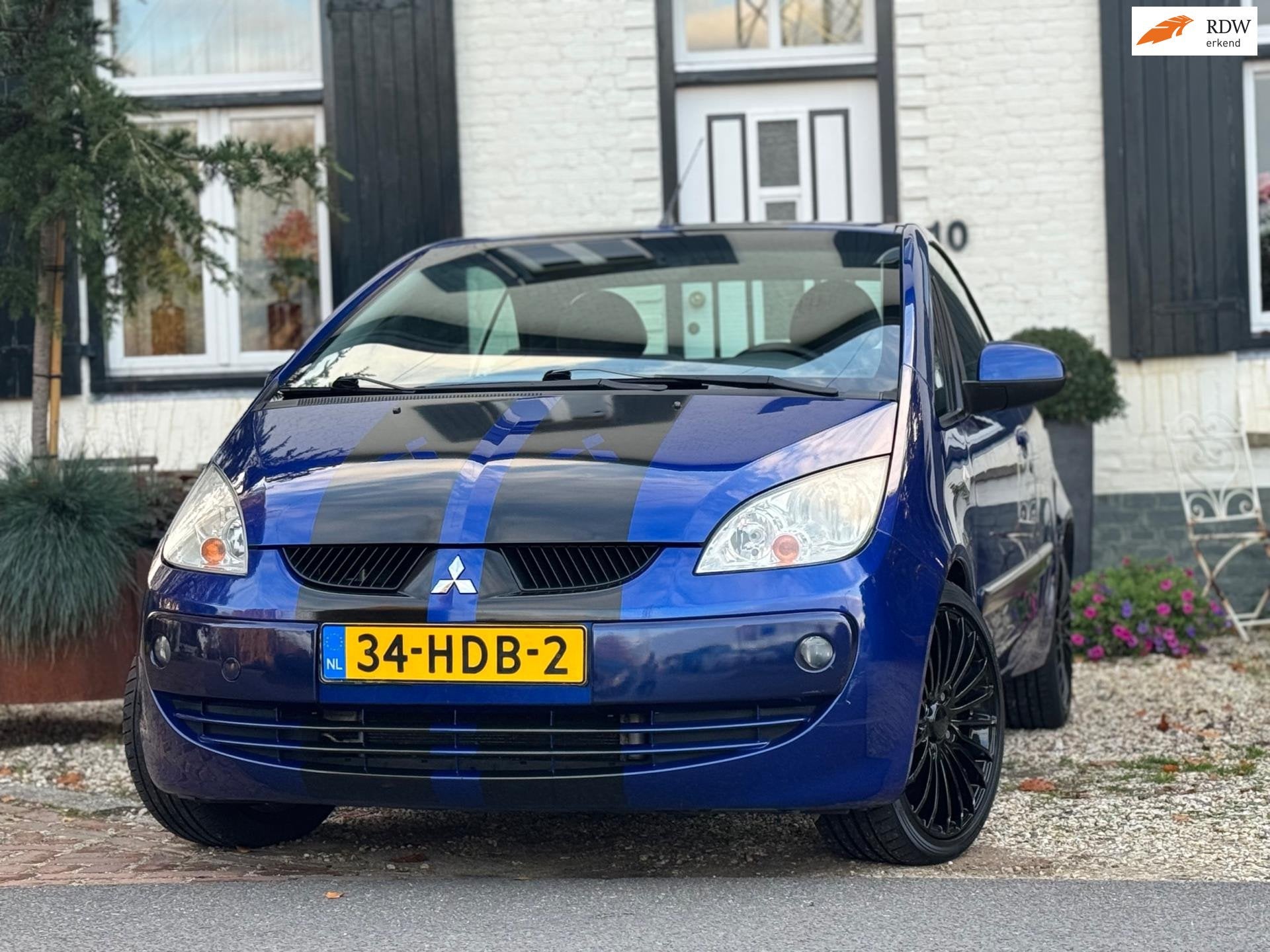 Mitsubishi Colt CZC 1.5 Limited Edition|Airco|Goed onderhoud, Voorwielaandrijving, 15 km/l, Gebruikt, Zwart