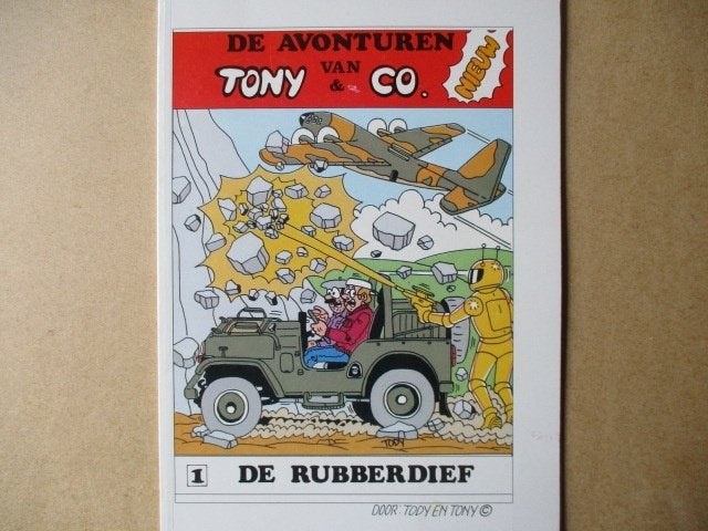 adv11379 tony en co, Eén stripboek, Ophalen, Gelezen