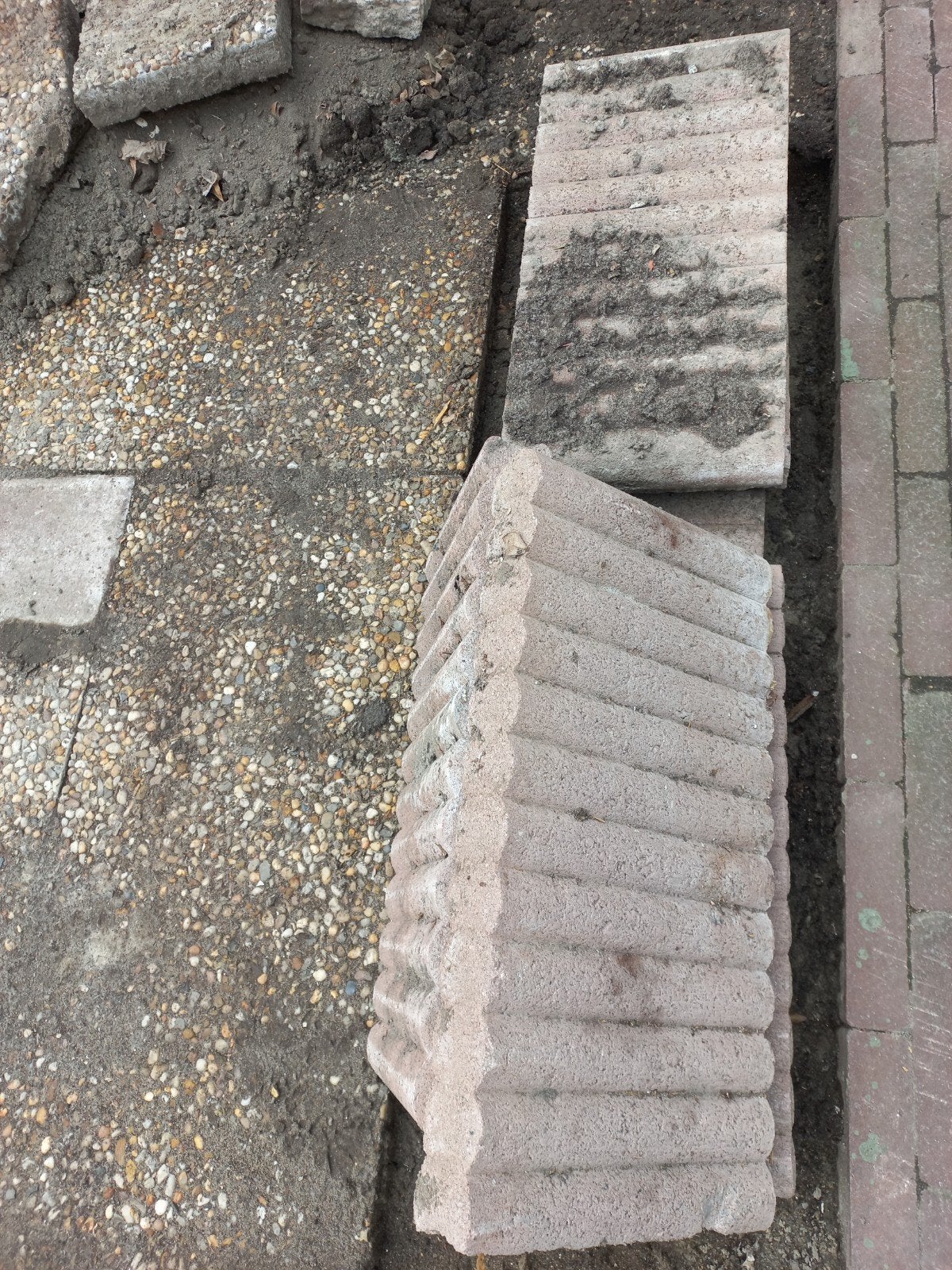 7 stuks betonband 50 x 25 cm Gratis ophalen, Ophalen, Gebruikt, Overige materialen