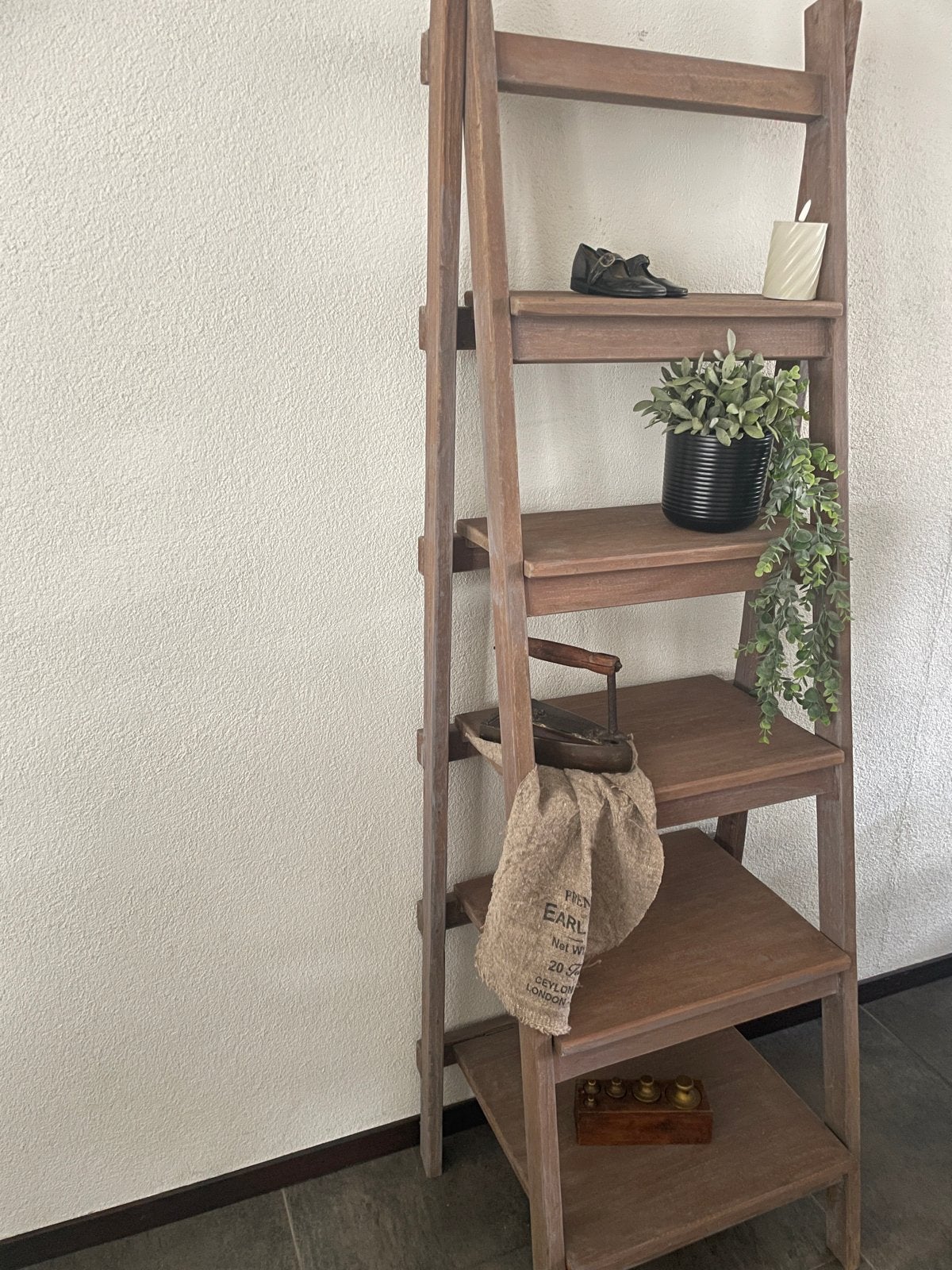 Houten Boekenkast/Opbergrek - 170 cm hoog, demontabel, Ophalen, Met plank(en), Minder dan 50 cm, Gebruikt