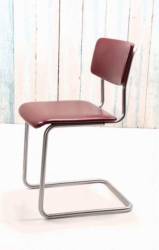 Vintage Gispen 1121 stoel, Huis en Inrichting, Stoelen, Ophalen, Gebruikt, Stof, Gispen