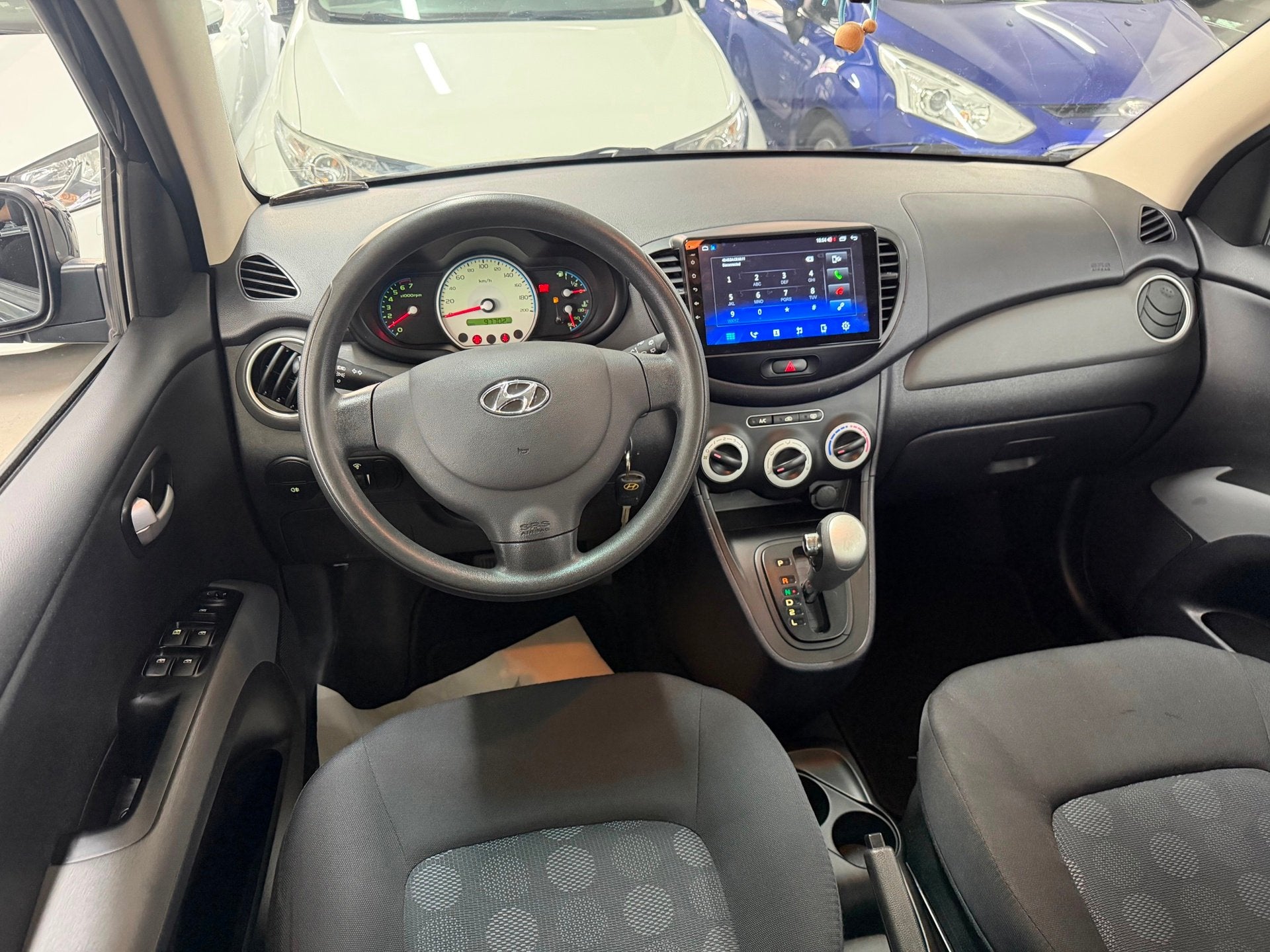 Hyundai I10 1.1 Dynamic Cool Automaat | Navi | Airco, Auto's, Hyundai, Gebruikt, 31 €/maand, 4 cilinders, Zwart