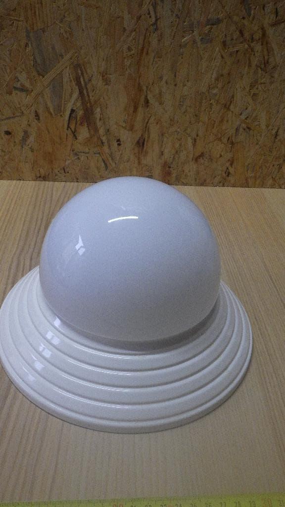 mooie vintage plafondlamp van de Hema, Huis en Inrichting, Lampen | Plafondlampen, Ophalen of Verzenden, Gebruikt, Glas