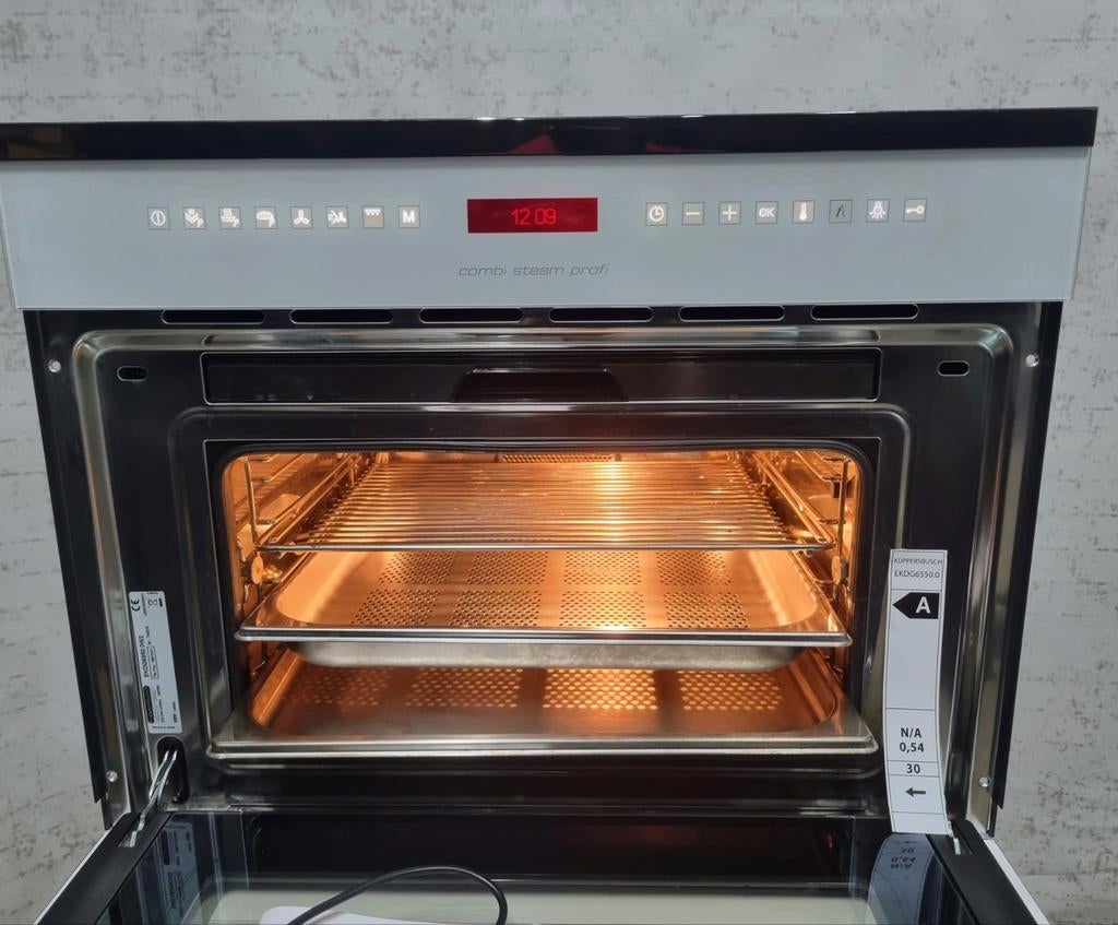 Kupperbusch hetelucht-stoomoven, Minder dan 45 cm, Hete lucht, Geen, Ophalen of Verzenden