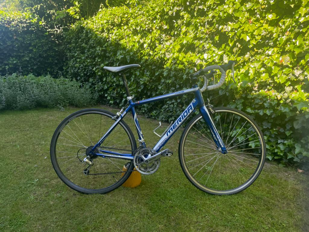 Merida ride 88 racefiets, Overige merken, 28 inch, Gebruikt, Velgrem