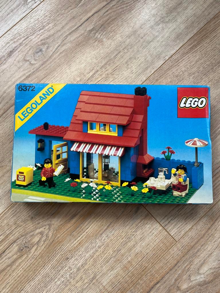 LEGO Legoland 6372 Huis met Tuin - compleet met doos, Lego, Ophalen of Verzenden, Zo goed als nieuw, Compleet