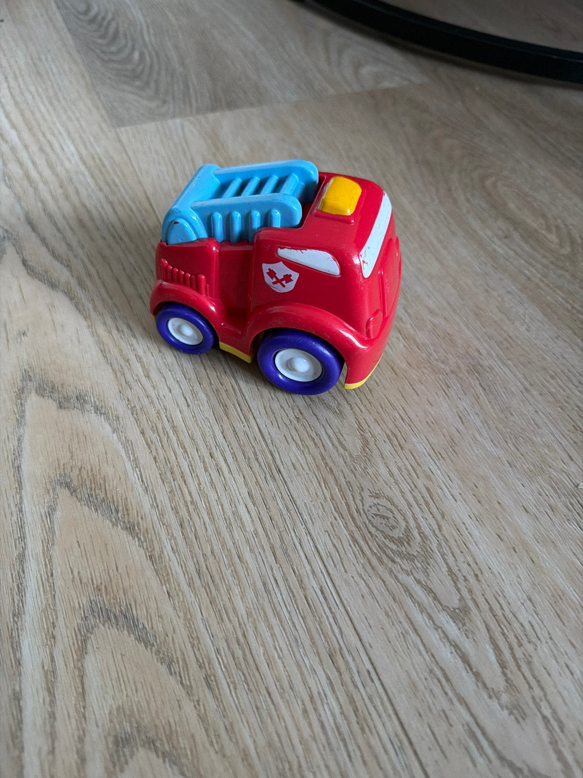 Rode speelgoed brandweerwagen voor kinderen, Ophalen, Gebruikt