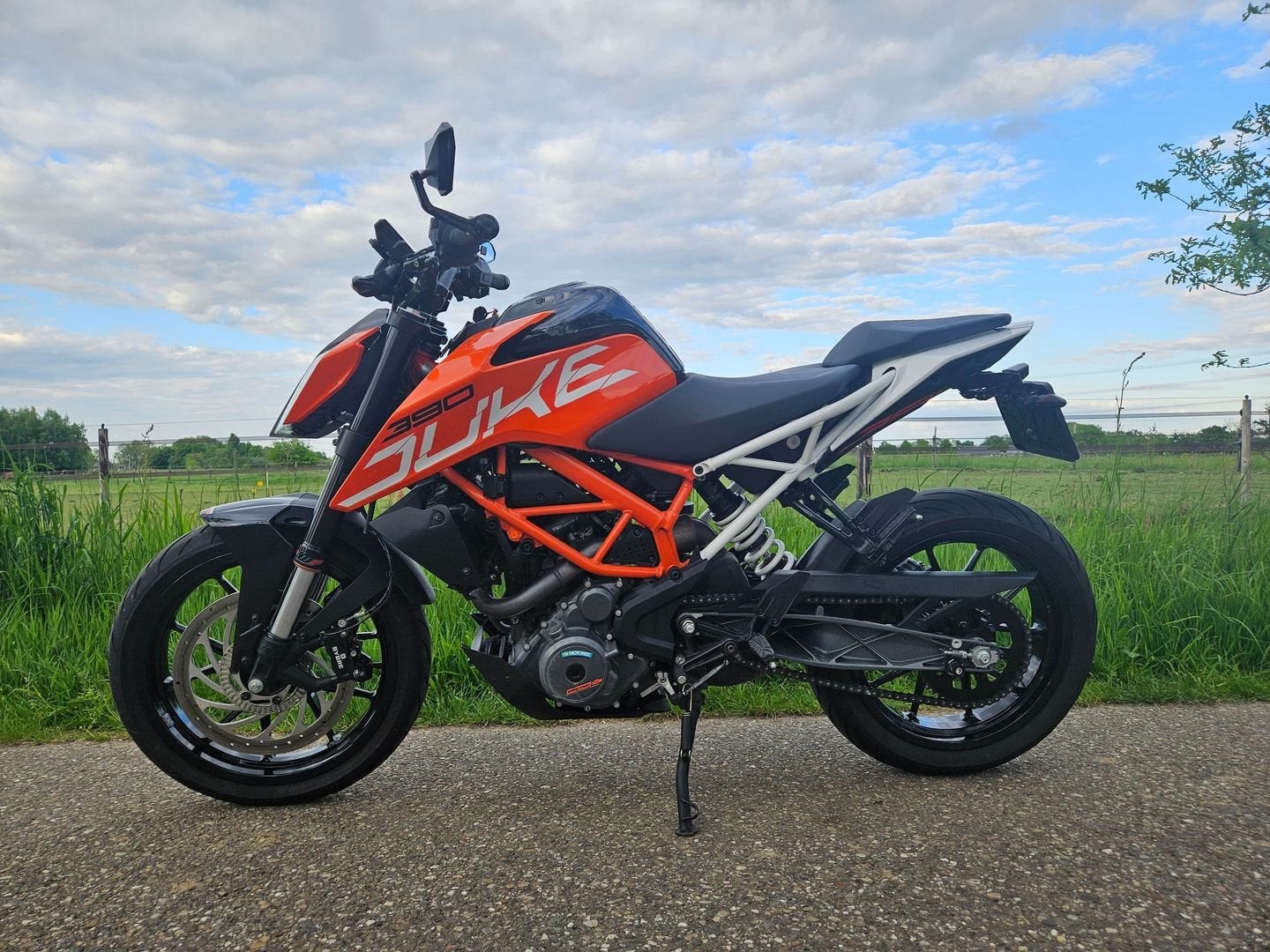 KTM 390 DUKE ABS 3542Km MTC BLEUTOOTH A2 32Kw 48Pk MIVV LED, KTM, Bedrijf, Onbekend, 373 cc