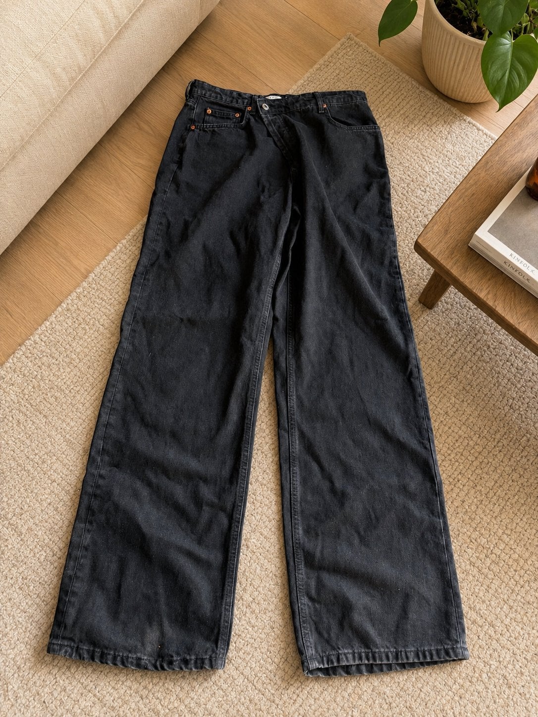 Loavies Jeans Maat 40, Ophalen of Verzenden, Zo goed als nieuw, Zwart, W30 - W32 (confectie 38/40)