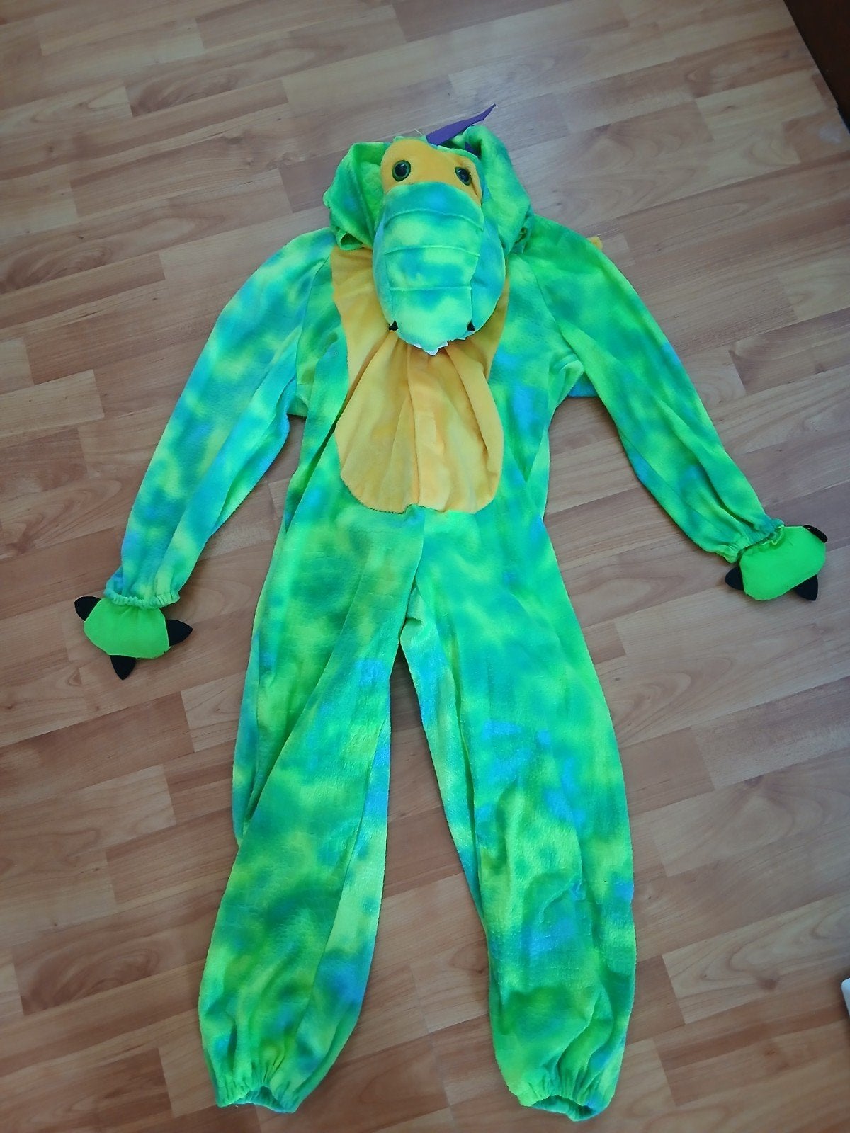 Dino Onesie / Pak - Zo goed als nieuw Halloween, Kinderen en Baby's, Ophalen of Verzenden, Zo goed als nieuw, 134 t/m 140, Jongen of Meisje