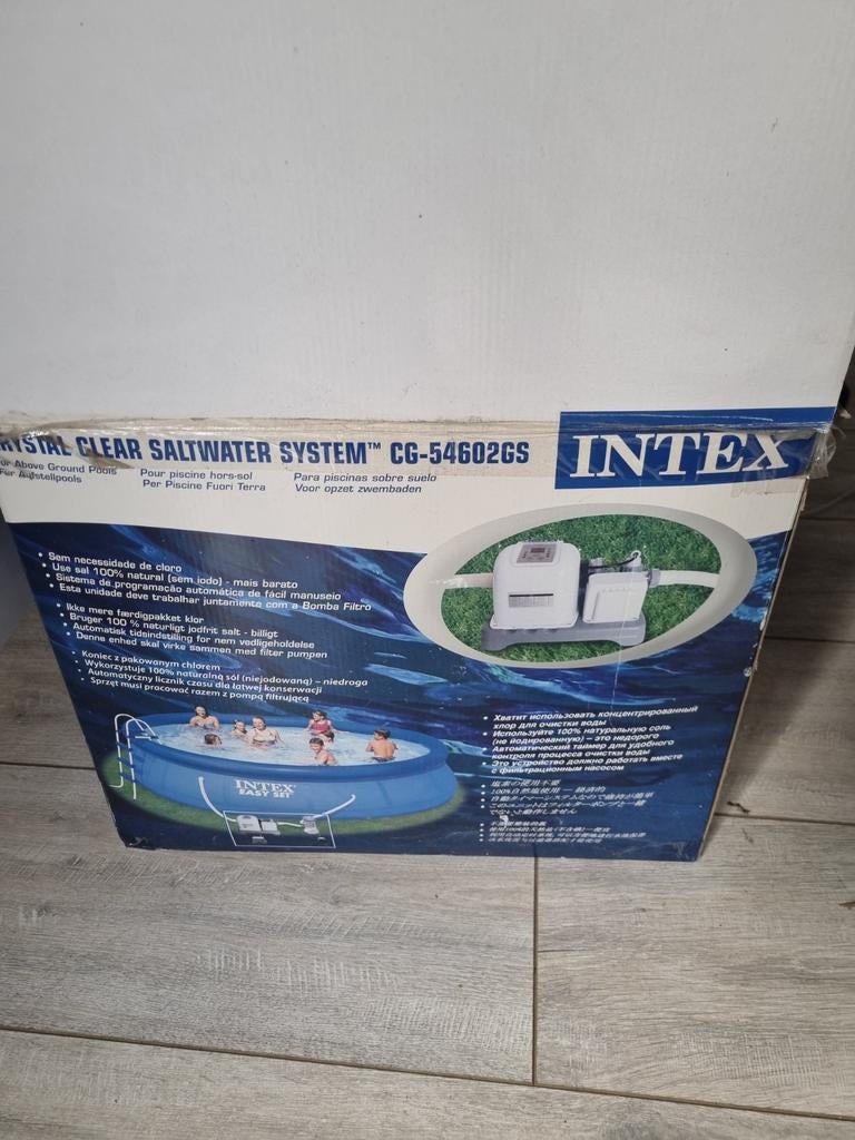 Zoutwatersysteem Intex Krystal Clear (54602GS), Ophalen of Verzenden, Gebruikt