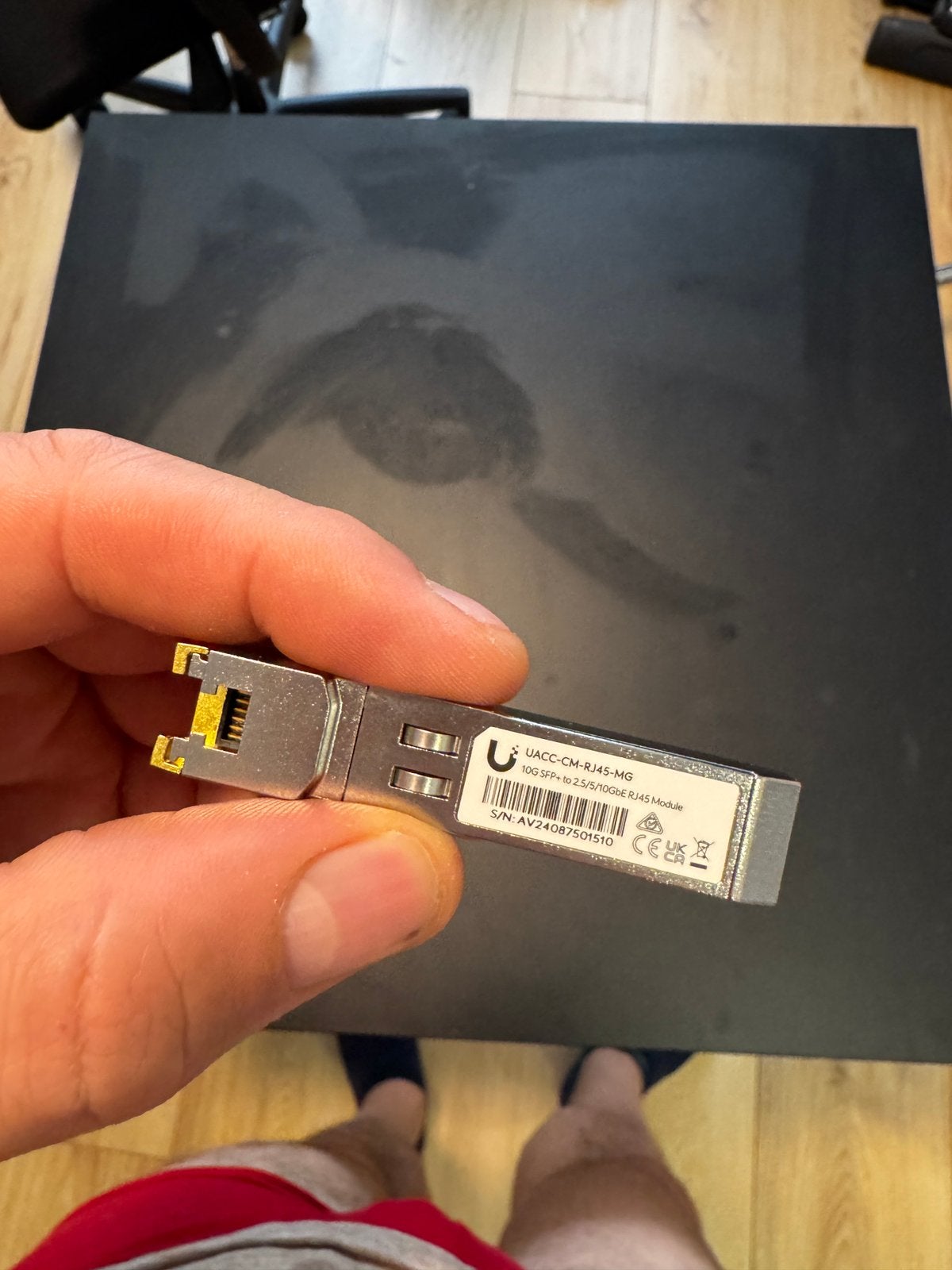 Unifi 10g netwerk module, Computers en Software, Ophalen of Verzenden, Zo goed als nieuw